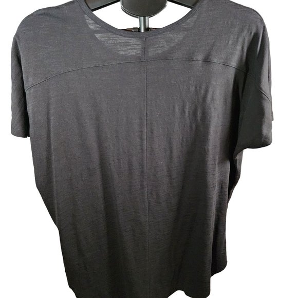 New Directions Studio M Woman's Tee Shirt BLESSED Short Sleeve Back Size M. NWT - Picture 11 of 11